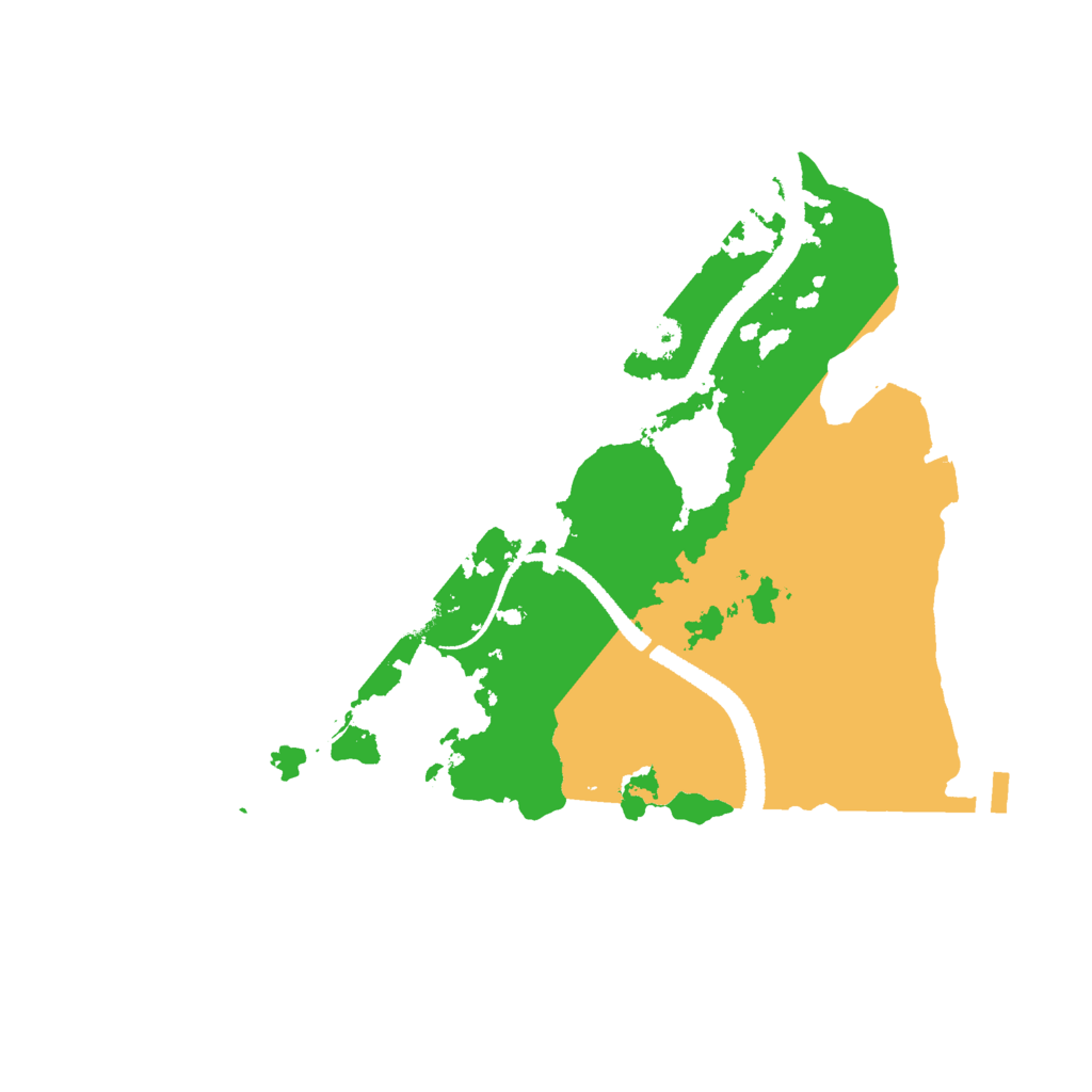 Biome Rust Map: Procedural Map, Size: 2700, Seed: 2030200272