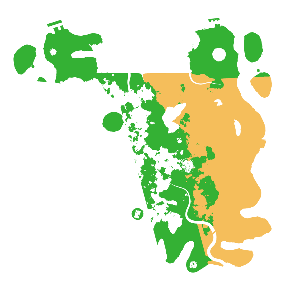 Biome Rust Map: Procedural Map, Size: 4000, Seed: 556146953