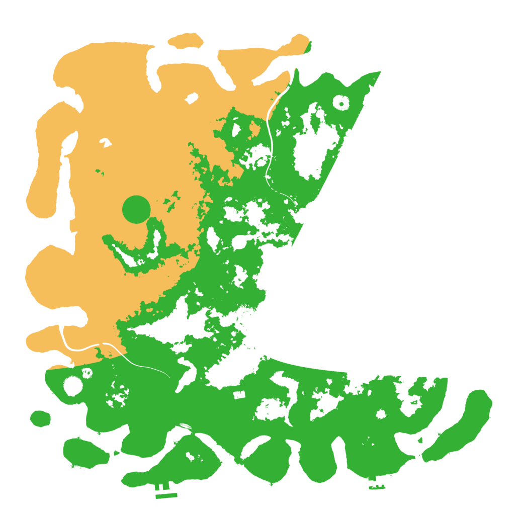 Biome Rust Map: Procedural Map, Size: 4800, Seed: 1818471523