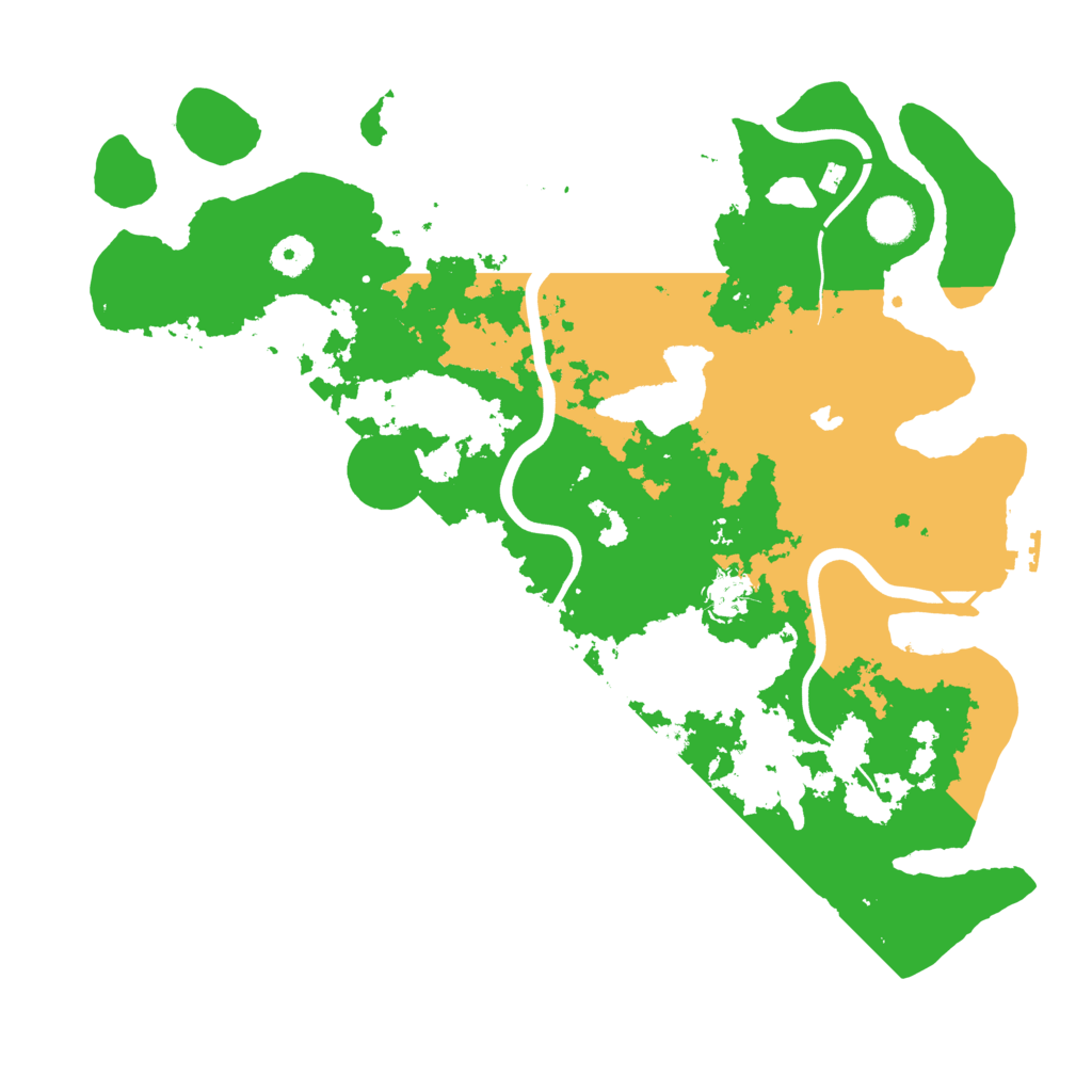 Biome Rust Map: Procedural Map, Size: 4000, Seed: 1742799302