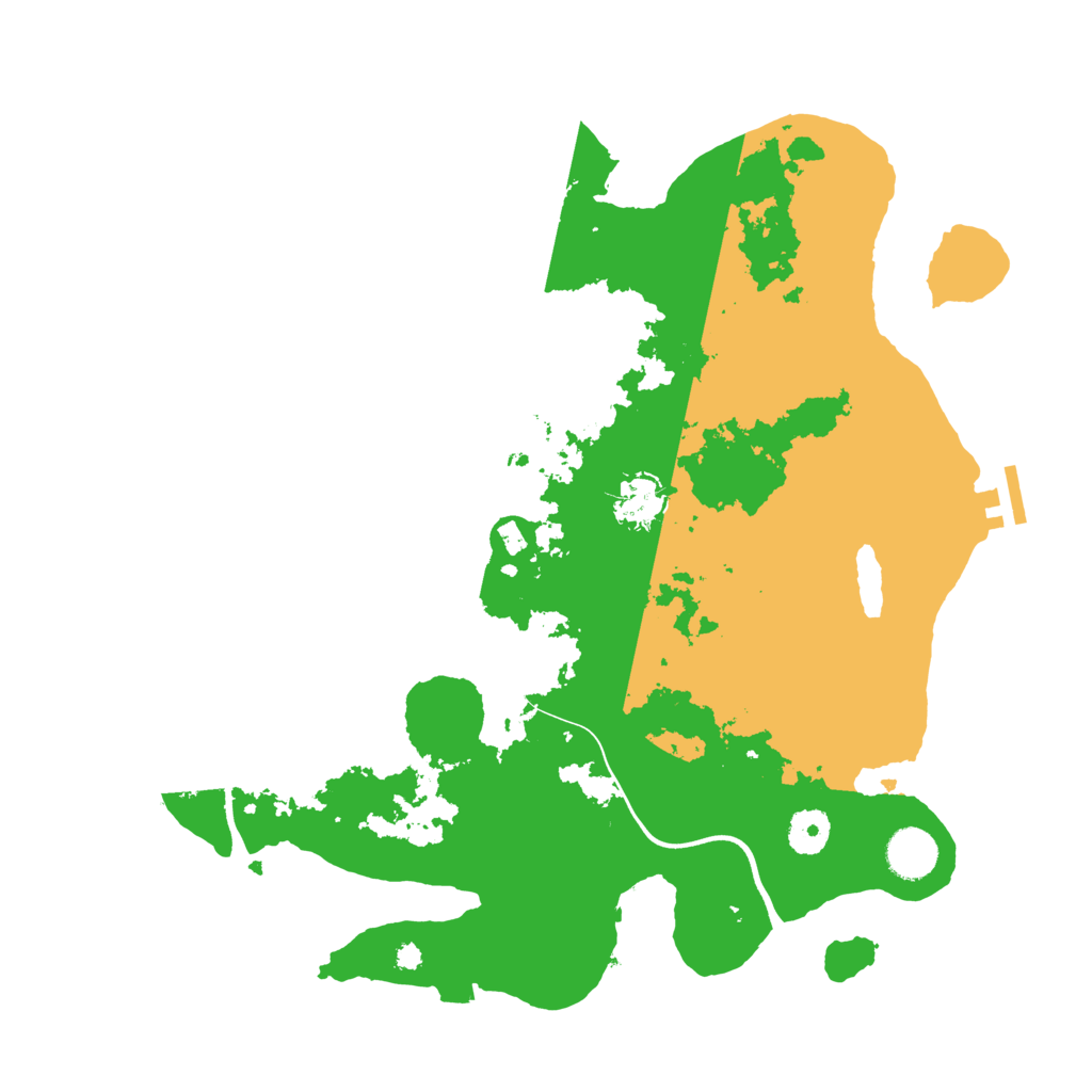 Biome Rust Map: Procedural Map, Size: 3750, Seed: 342152002