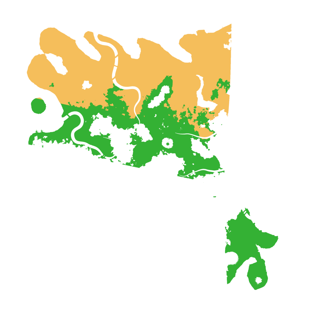 Biome Rust Map: Procedural Map, Size: 4250, Seed: 1283828105