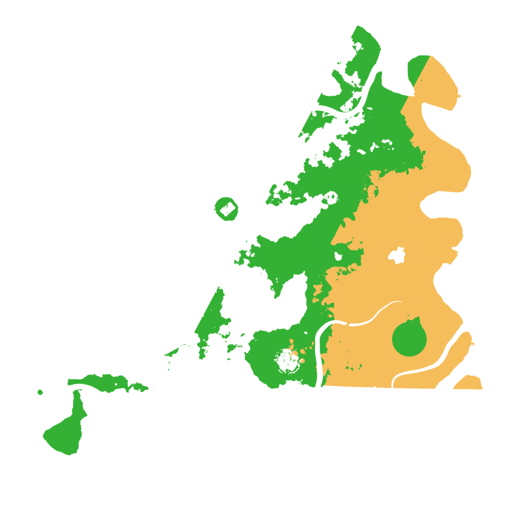 Biome Rust Map: Procedural Map, Size: 4000, Seed: 1270605016