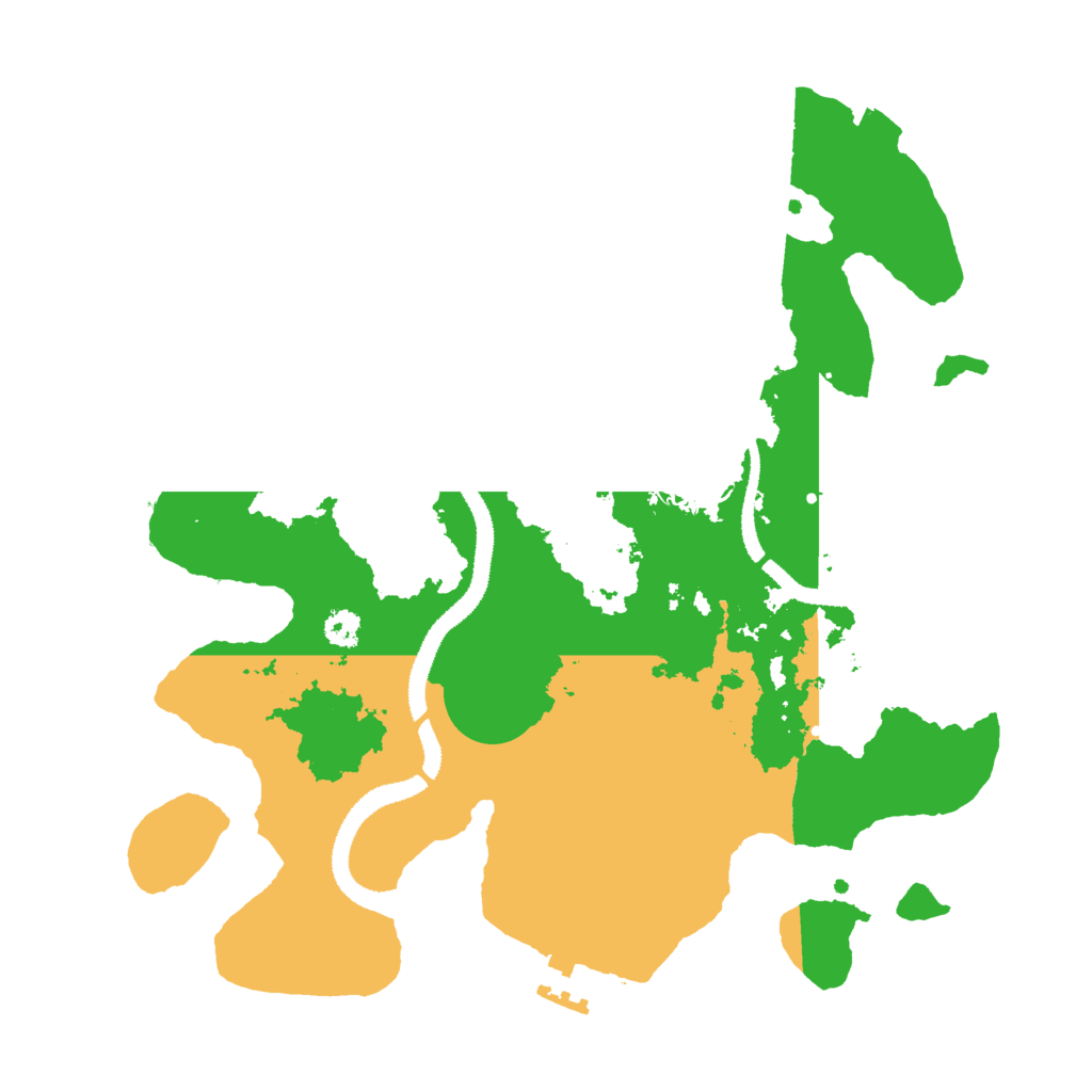 Biome Rust Map: Procedural Map, Size: 3000, Seed: 148720028