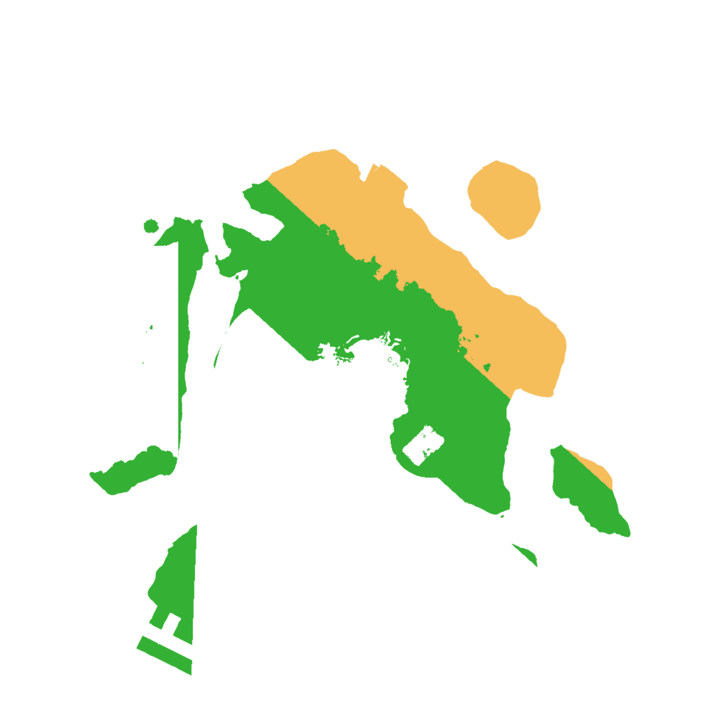 Biome Rust Map: Procedural Map, Size: 2000, Seed: 1880832917