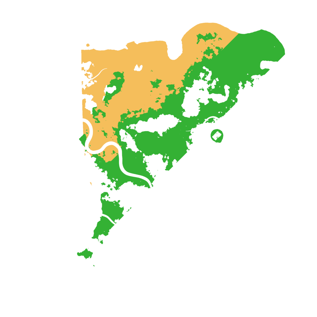Biome Rust Map: Procedural Map, Size: 4000, Seed: 695767279