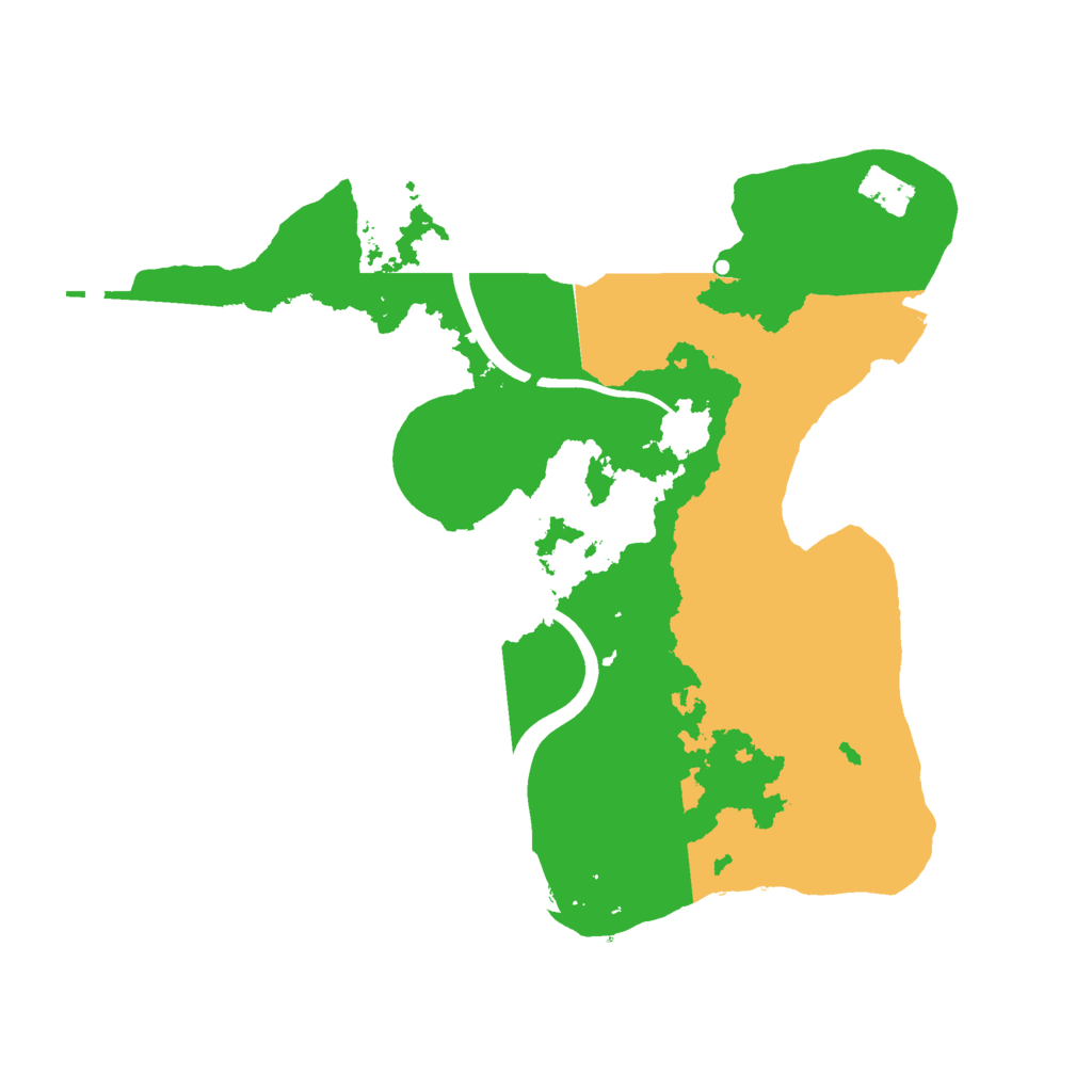Biome Rust Map: Procedural Map, Size: 2250, Seed: 17777