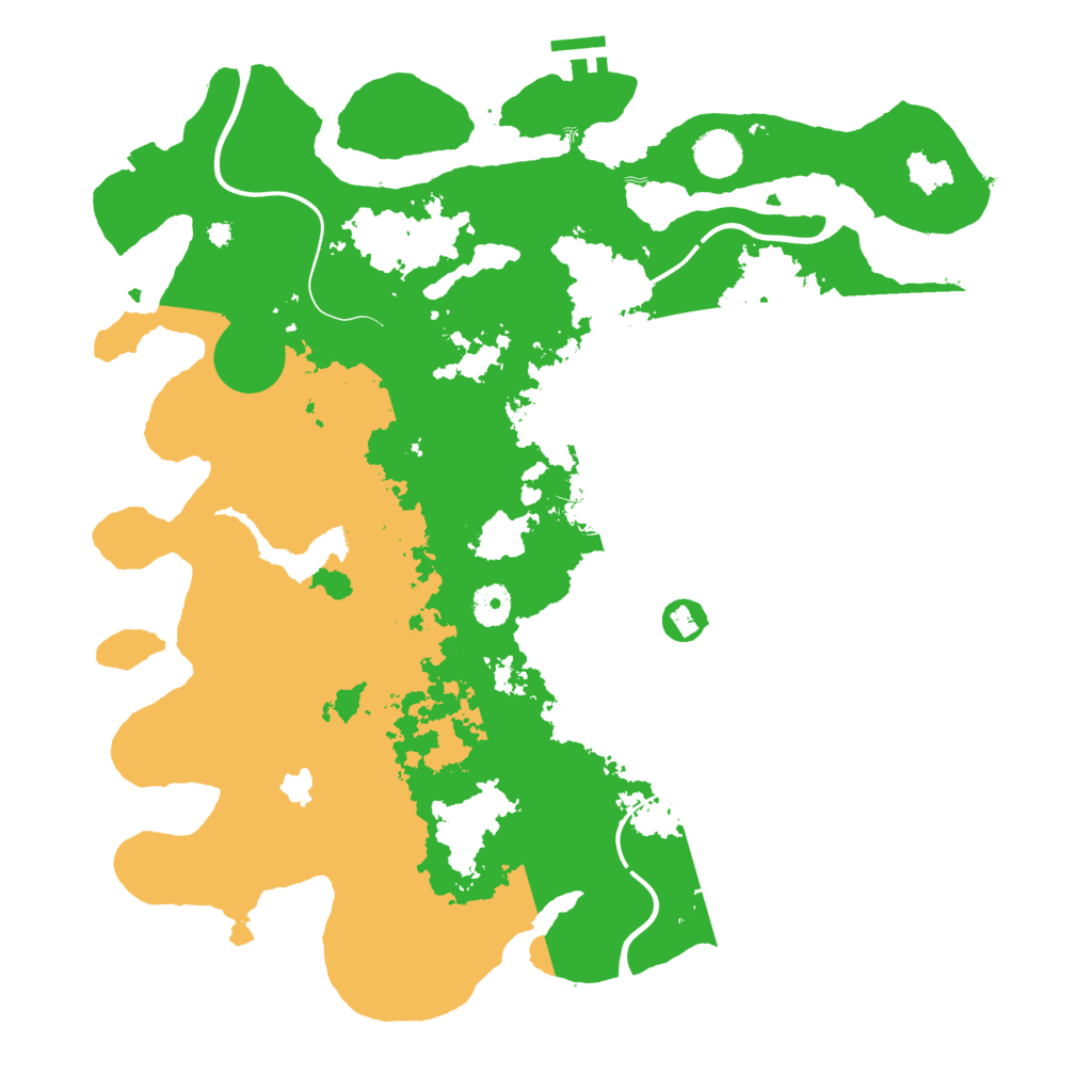 Biome Rust Map: Procedural Map, Size: 4050, Seed: 968816848