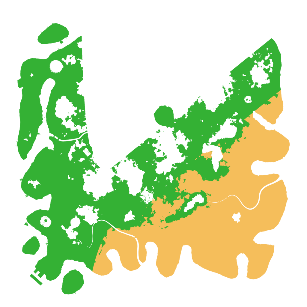 Biome Rust Map: Procedural Map, Size: 4250, Seed: 2081721381