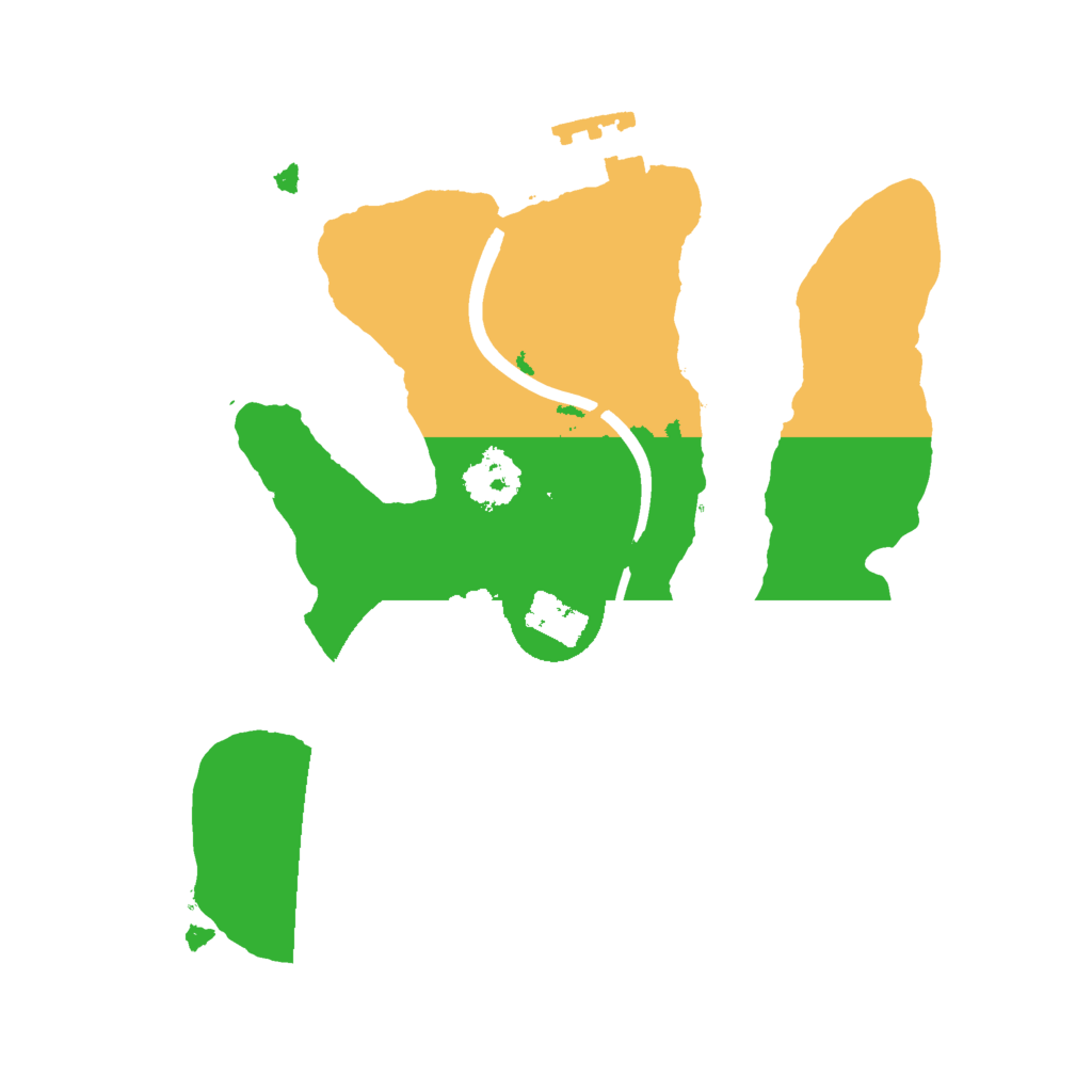 Biome Rust Map: Procedural Map, Size: 2000, Seed: 548635938