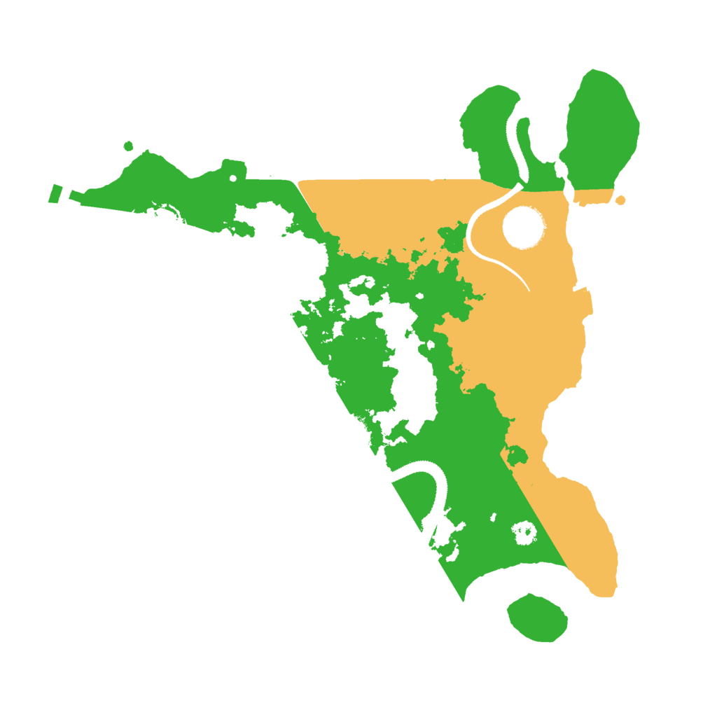 Biome Rust Map: Procedural Map, Size: 3000, Seed: 481993