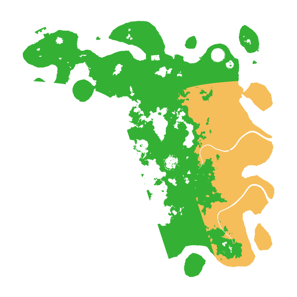 Biome Rust Map: Procedural Map, Size: 3800, Seed: 1521720670