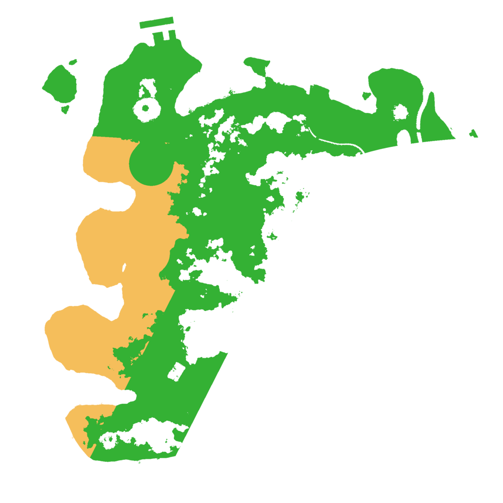 Biome Rust Map: Procedural Map, Size: 3000, Seed: 159361086