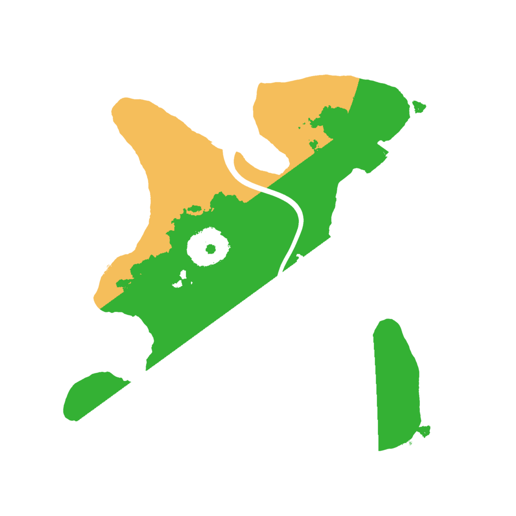 Biome Rust Map: Procedural Map, Size: 2000, Seed: 1381405674