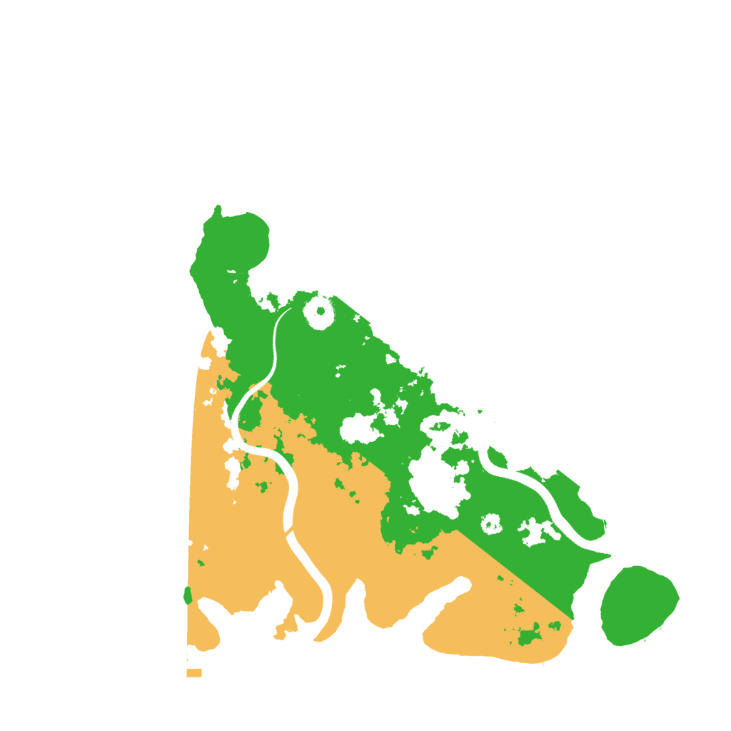 Biome Rust Map: Procedural Map, Size: 3500, Seed: 1696676022