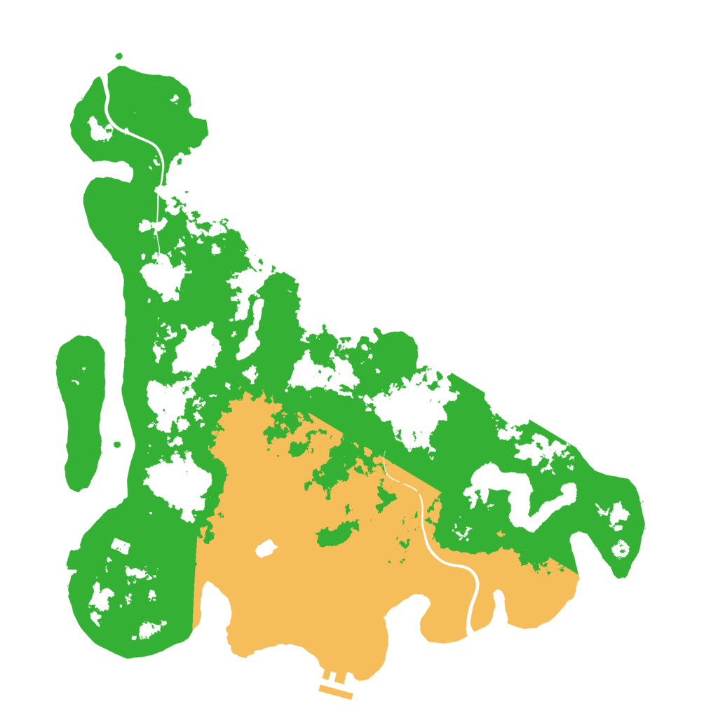 Biome Rust Map: Procedural Map, Size: 4250, Seed: 1272083558