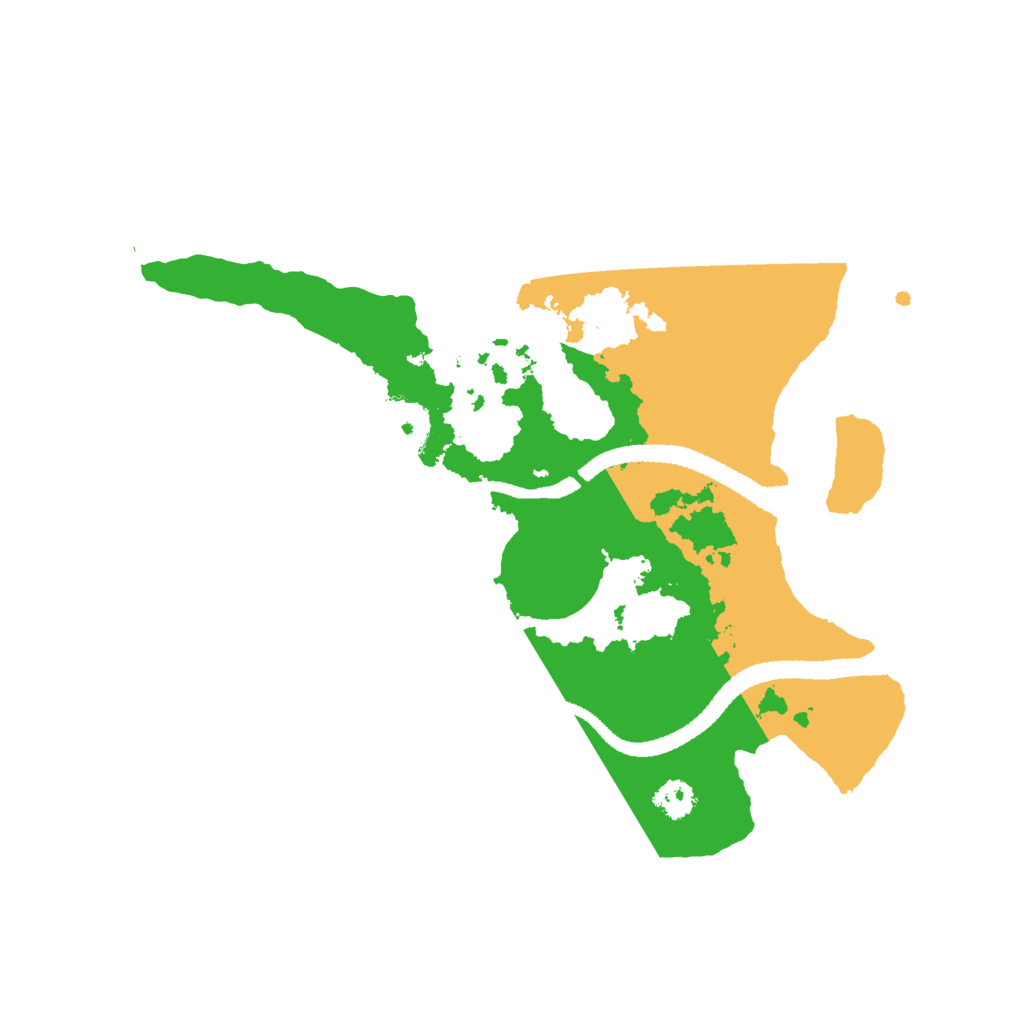 Biome Rust Map: Procedural Map, Size: 2700, Seed: 511034