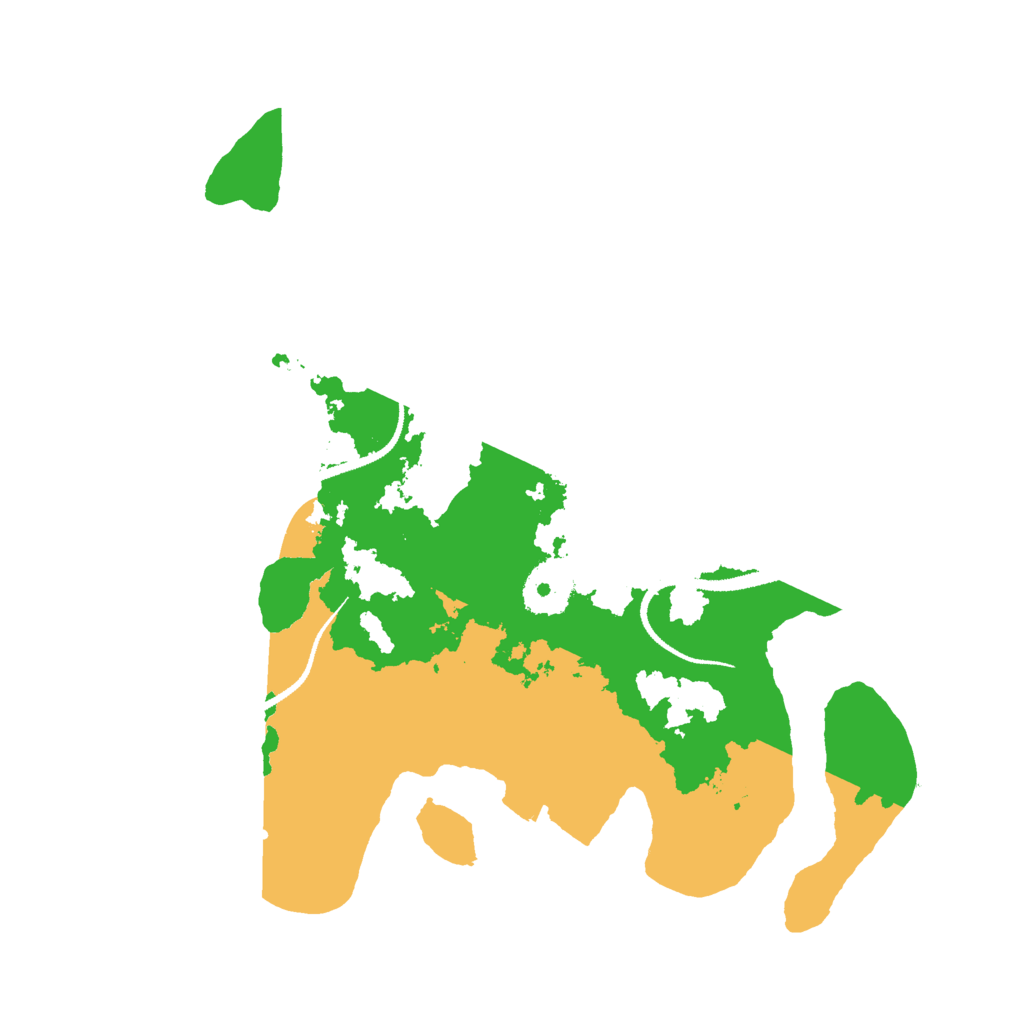 Biome Rust Map: Procedural Map, Size: 3000, Seed: 656937643