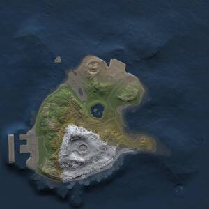 Thumbnail Rust Map: Procedural Map, Size: 1500, Seed: 1605290779, 3 Monuments