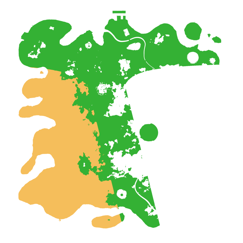 Biome Rust Map: Procedural Map, Size: 3750, Seed: 708583304