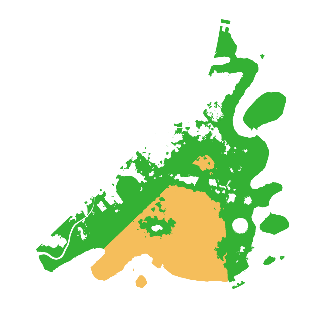 Biome Rust Map: Procedural Map, Size: 3500, Seed: 803316818
