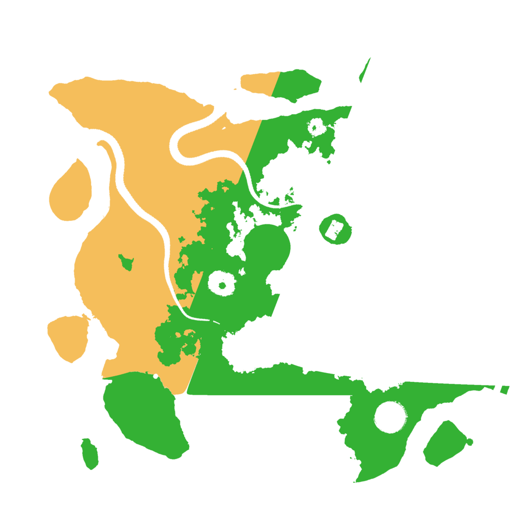 Biome Rust Map: Procedural Map, Size: 3000, Seed: 1759227333