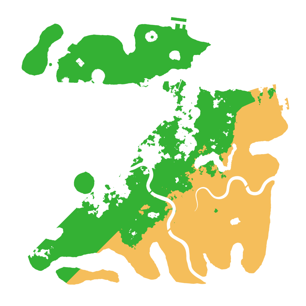 Biome Rust Map: Procedural Map, Size: 4000, Seed: 1904493299