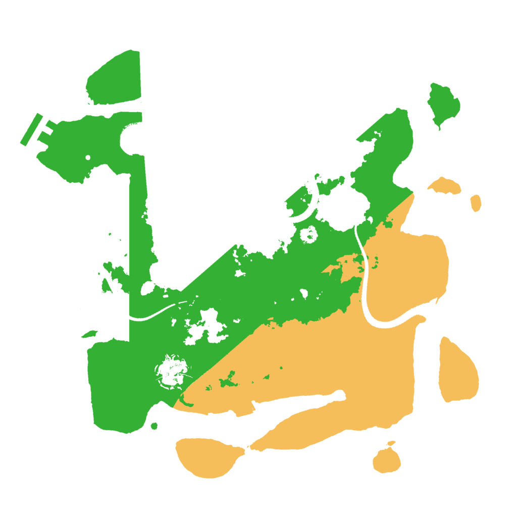 Biome Rust Map: Procedural Map, Size: 3000, Seed: 2116515086