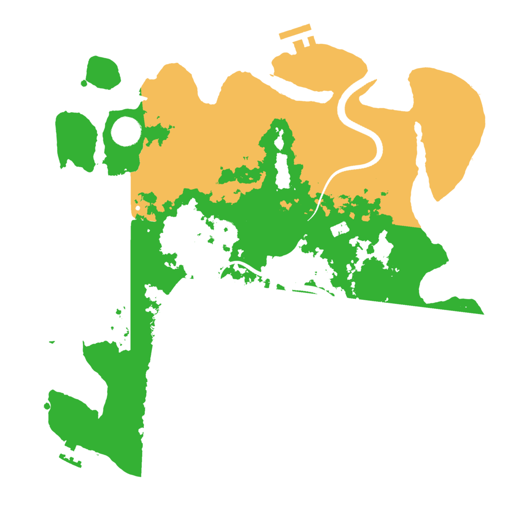 Biome Rust Map: Procedural Map, Size: 3250, Seed: 1139336841