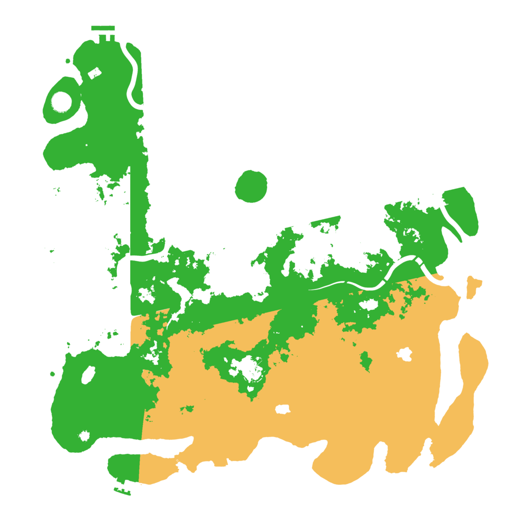 Biome Rust Map: Procedural Map, Size: 4500, Seed: 7712869