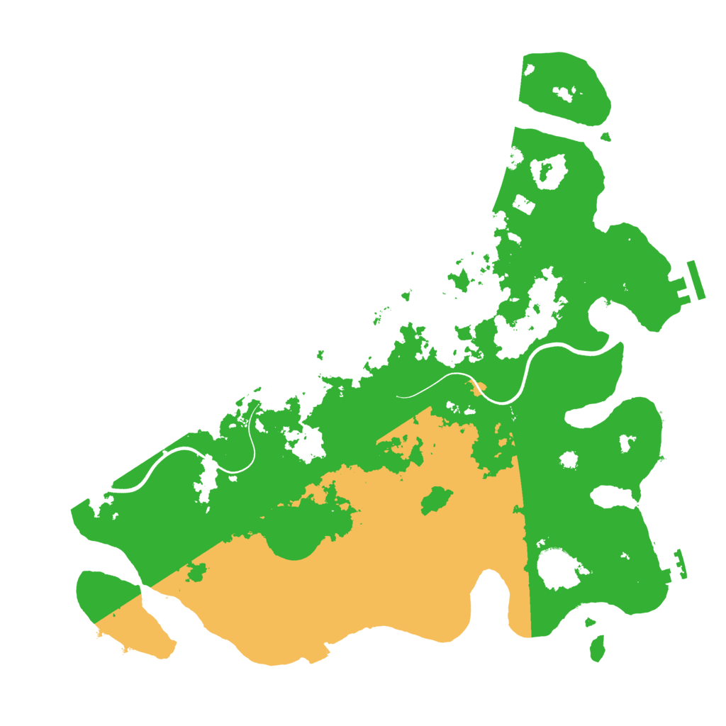 Biome Rust Map: Procedural Map, Size: 3700, Seed: 1478283420