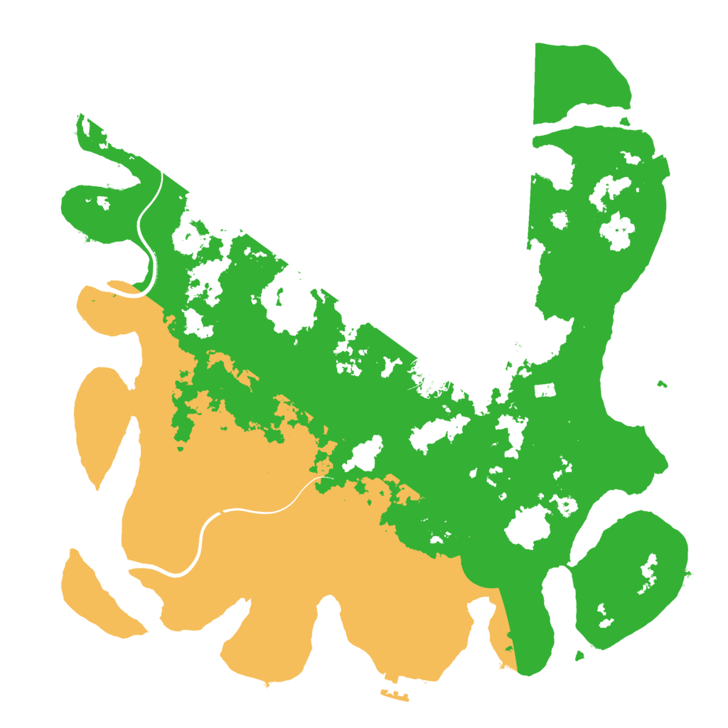 Biome Rust Map: Procedural Map, Size: 3800, Seed: 1013359338