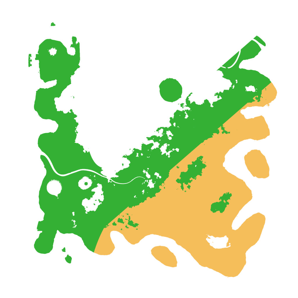 Biome Rust Map: Procedural Map, Size: 3500, Seed: 1278724682