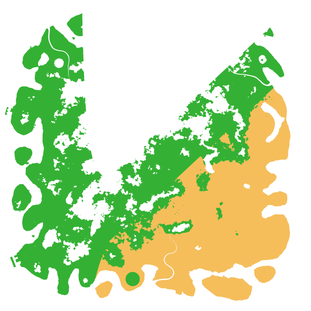 Biome Rust Map: Procedural Map, Size: 5800, Seed: 1094224291