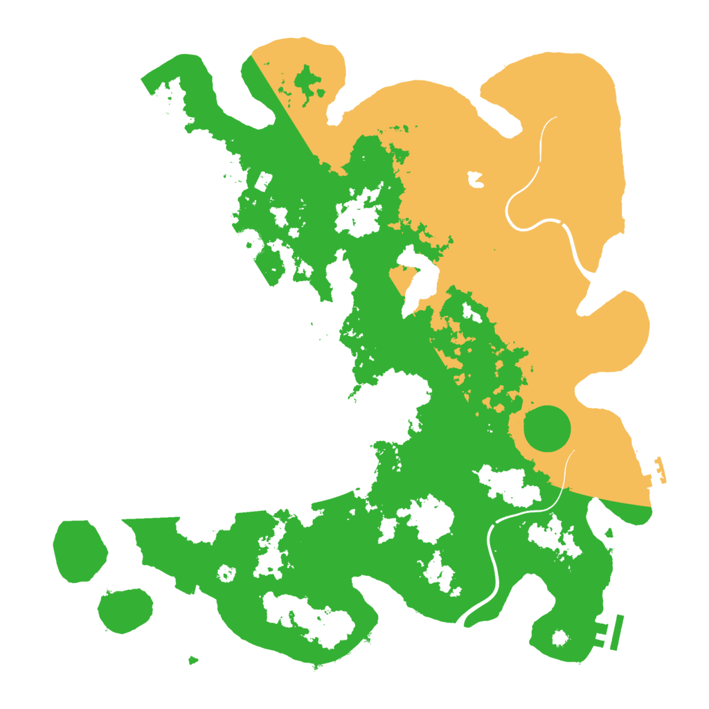 Biome Rust Map: Procedural Map, Size: 4000, Seed: 1413934445
