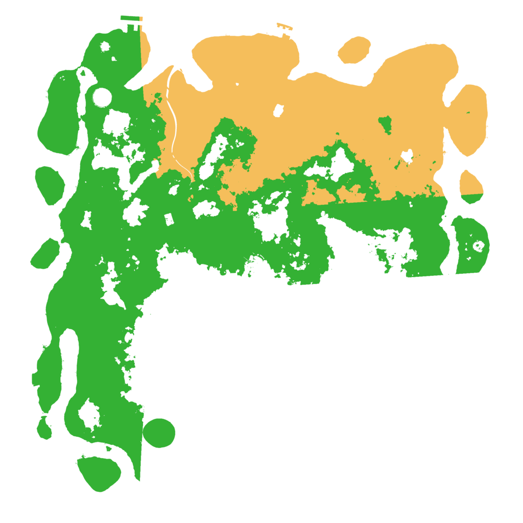 Biome Rust Map: Procedural Map, Size: 4800, Seed: 989152715
