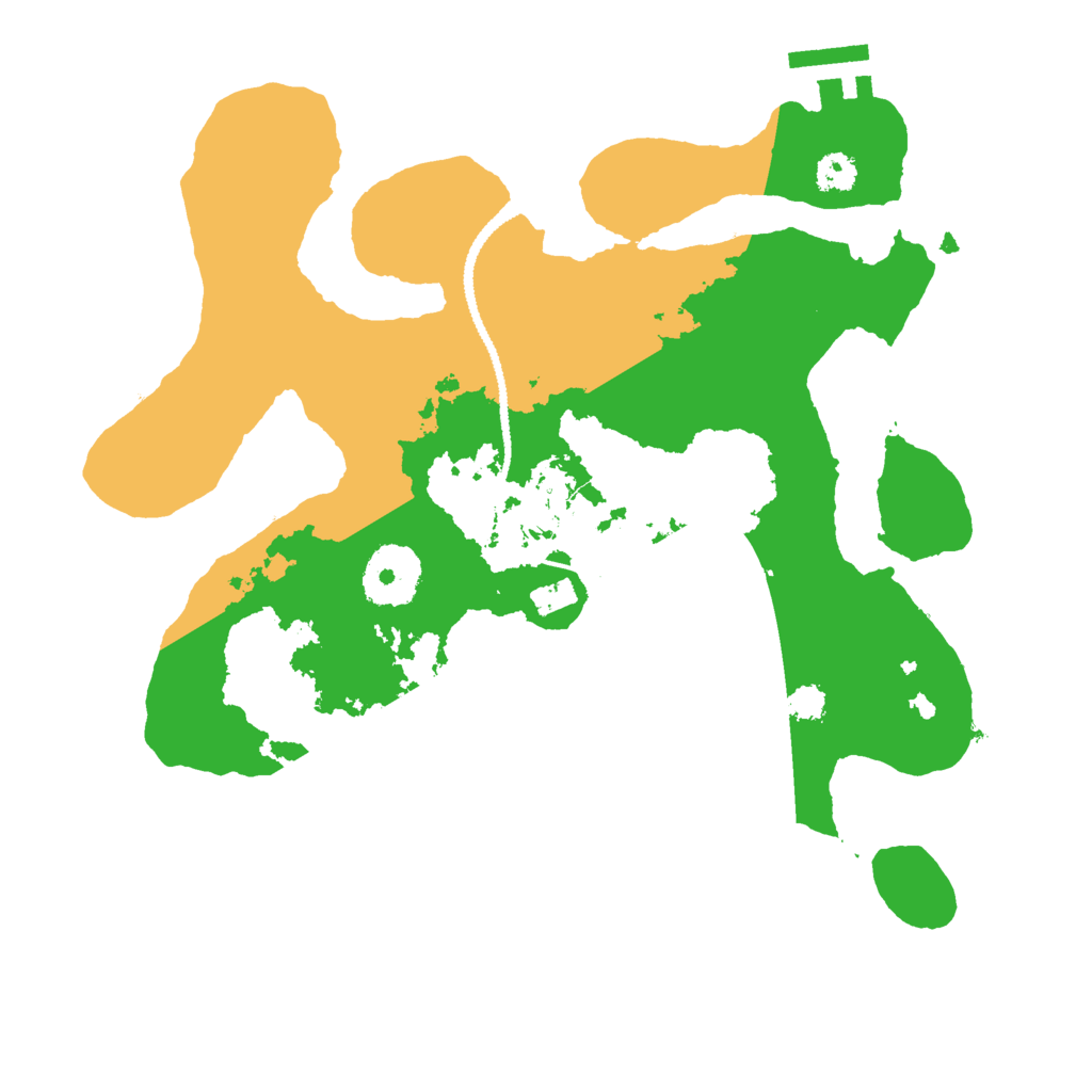 Biome Rust Map: Procedural Map, Size: 2750, Seed: 108237425