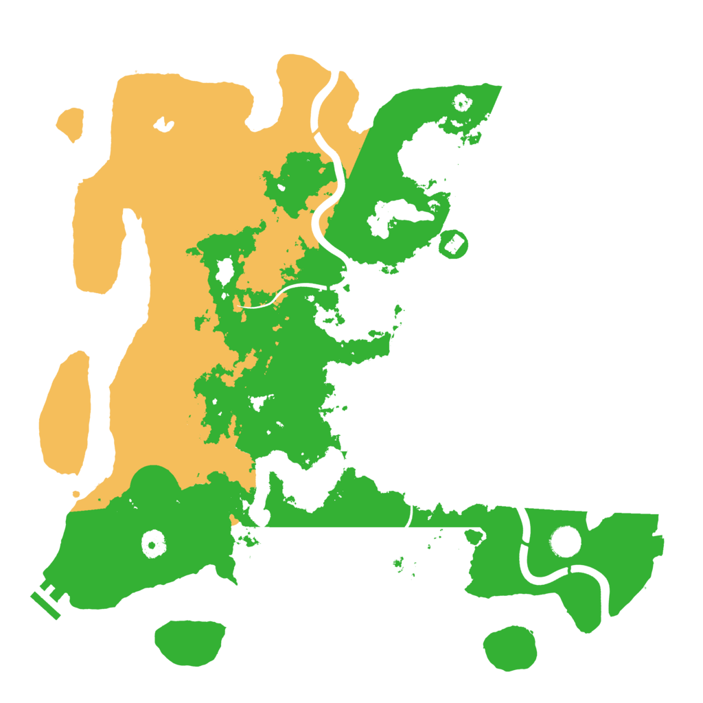 Biome Rust Map: Procedural Map, Size: 4000, Seed: 774923084