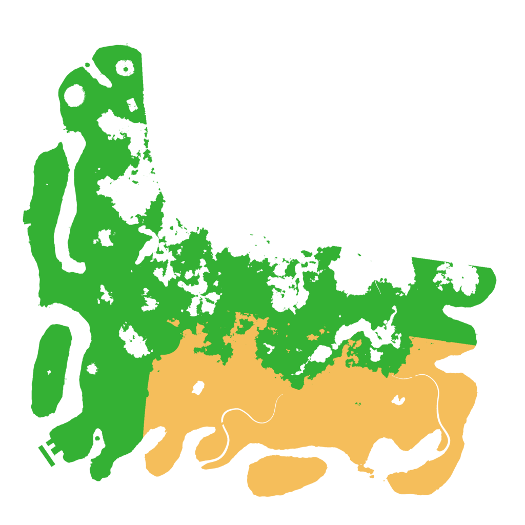 Biome Rust Map: Procedural Map, Size: 4500, Seed: 908883727