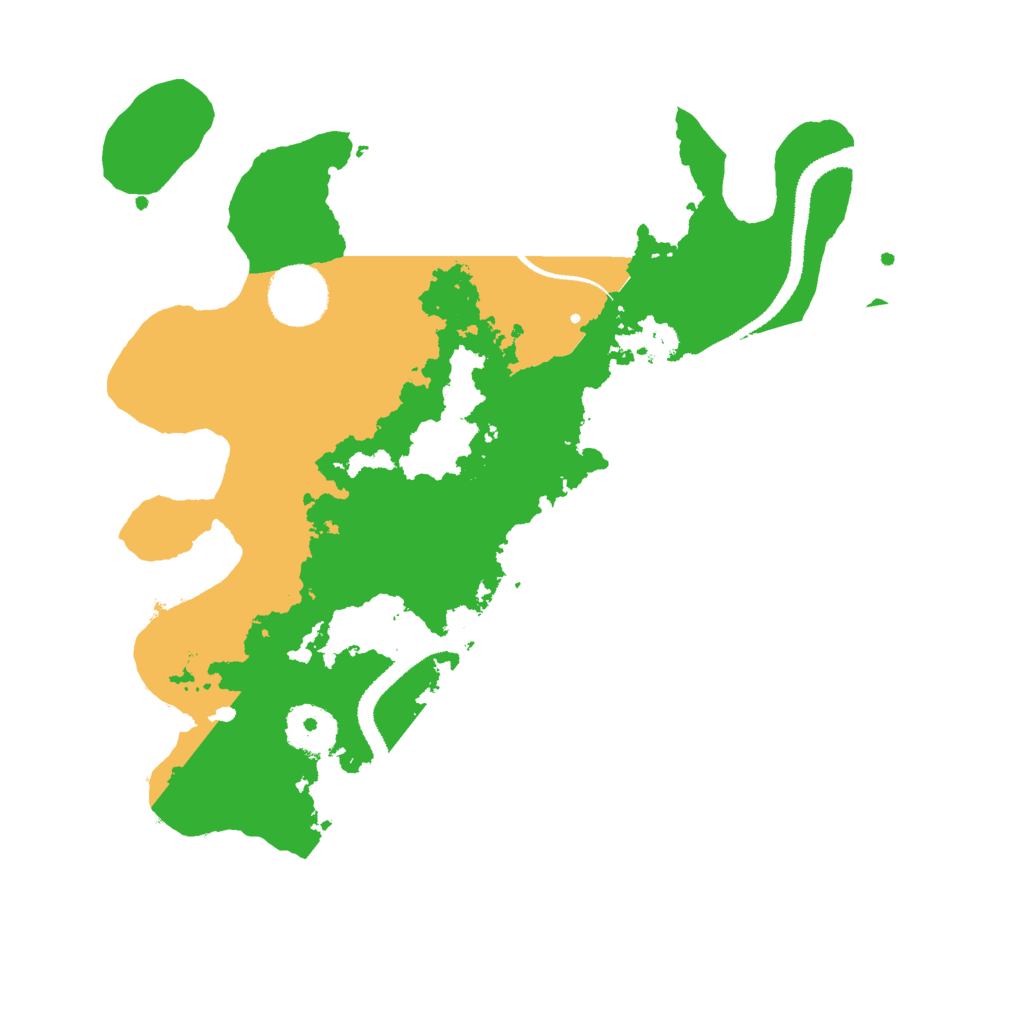 Biome Rust Map: Procedural Map, Size: 3050, Seed: 1739562117