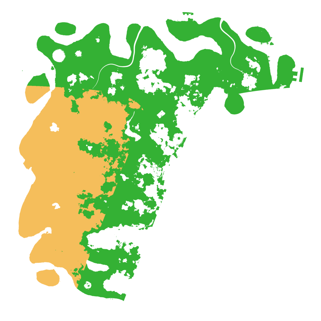 Biome Rust Map: Procedural Map, Size: 4500, Seed: 871853957