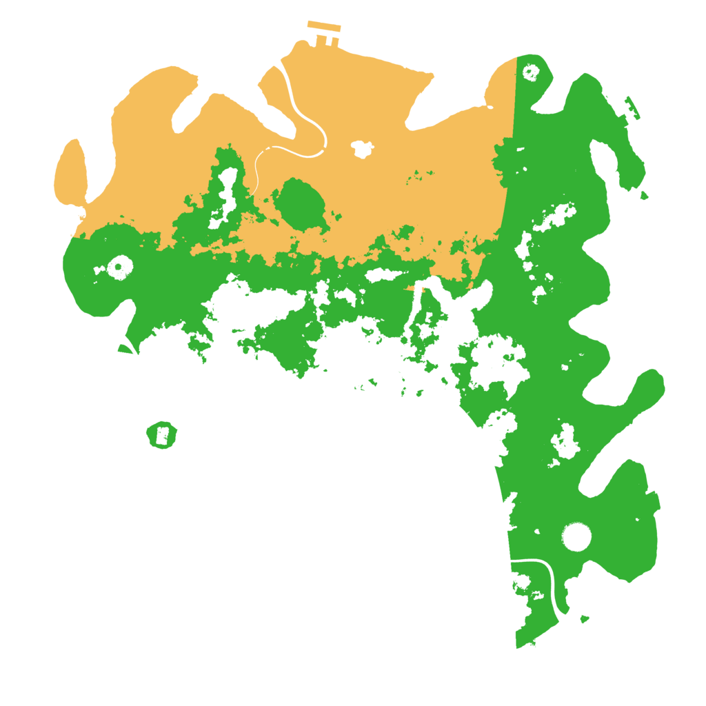 Biome Rust Map: Procedural Map, Size: 4300, Seed: 1523246129