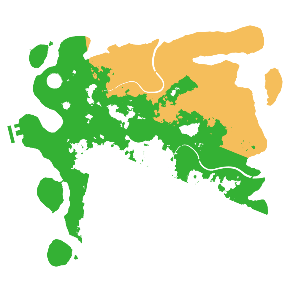 Biome Rust Map: Procedural Map, Size: 3500, Seed: 902140020