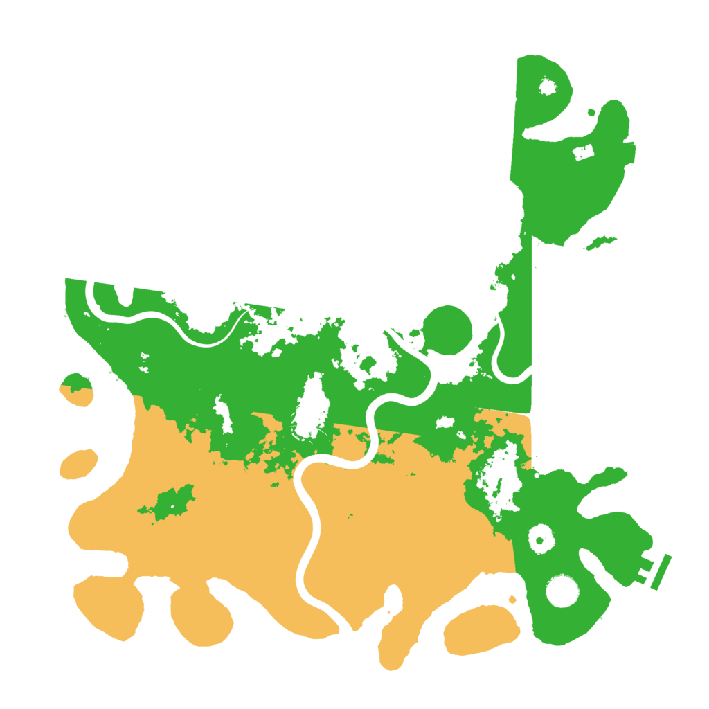 Biome Rust Map: Procedural Map, Size: 3850, Seed: 34724216