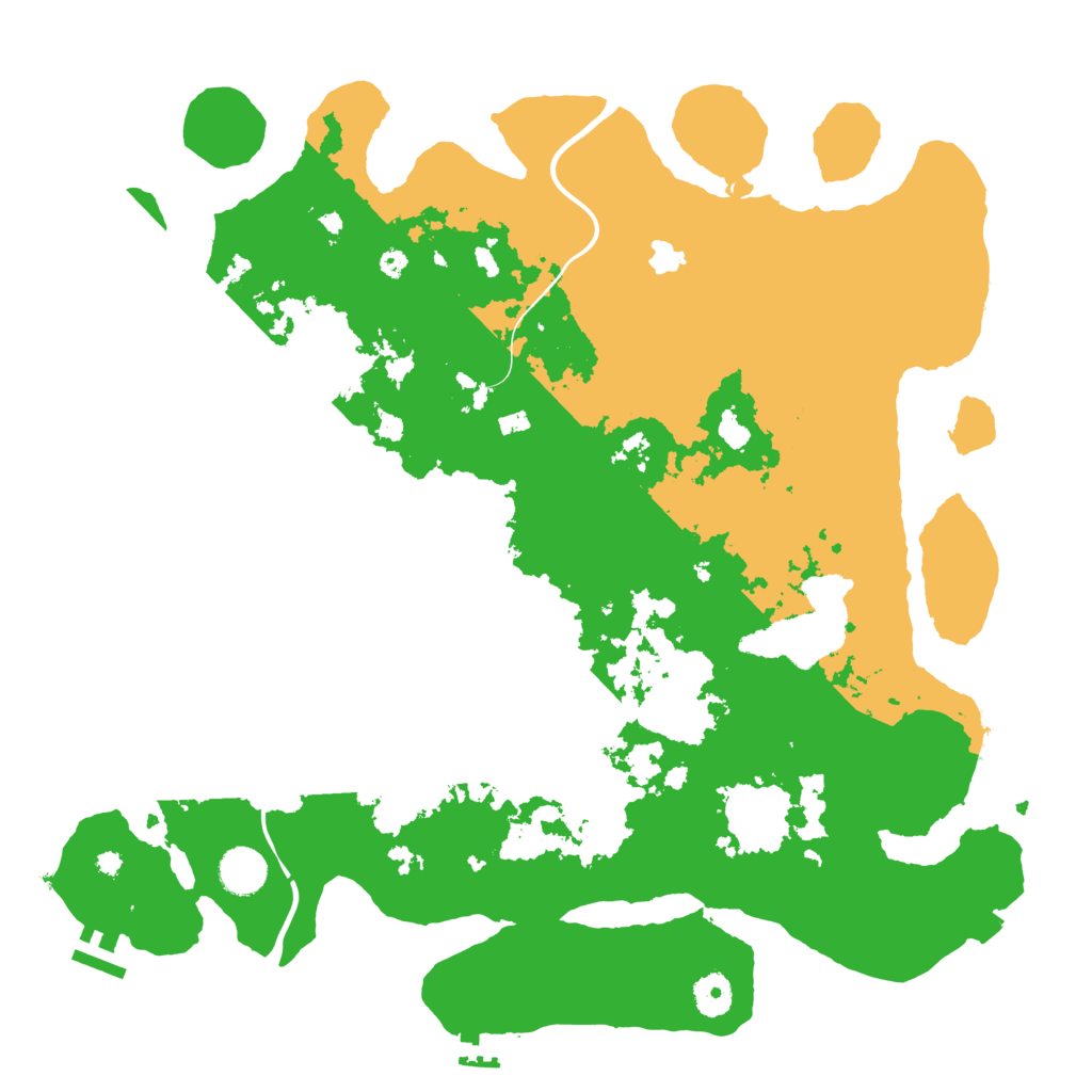 Biome Rust Map: Procedural Map, Size: 4000, Seed: 8896376