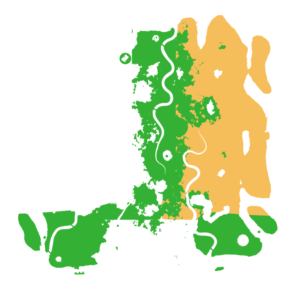Biome Rust Map: Procedural Map, Size: 4500, Seed: 224442