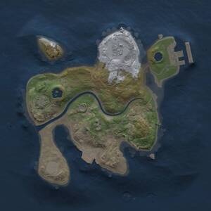 Thumbnail Rust Map: Procedural Map, Size: 2000, Seed: 2135456312, 4 Monuments