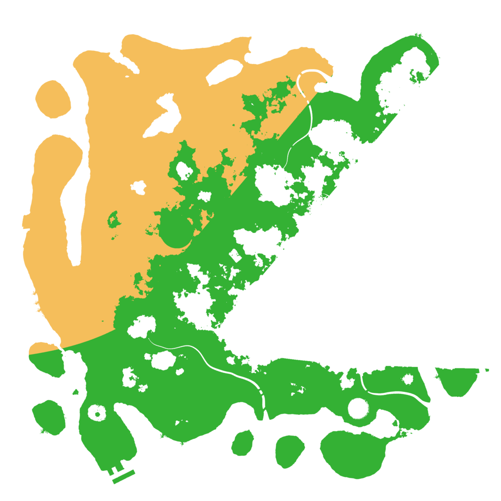 Biome Rust Map: Procedural Map, Size: 4250, Seed: 679699111