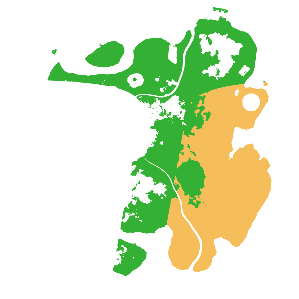Biome Rust Map: Procedural Map, Size: 2975, Seed: 134223