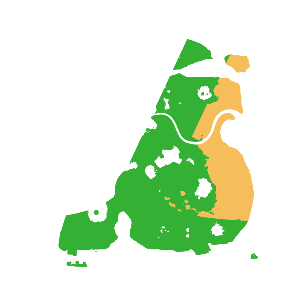 Biome Rust Map: Procedural Map, Size: 2250, Seed: 164419534